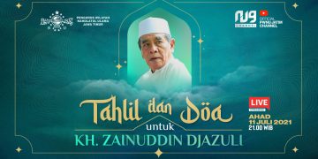 Tahlil Hari Pertama PWNU Jawa TImur melalui Platform Zoom Meeting